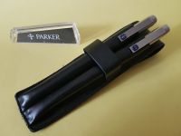 Parker 25 Füllhalter + Kugelscheiber + Lederetui, Edelstahl matt. Nordrhein-Westfalen - Gütersloh Vorschau