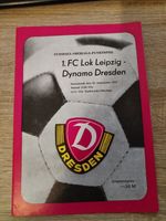 Programmheft Dynamo Dresden - Lok Leipzig 29. September 1979 Hessen - Petersberg Vorschau