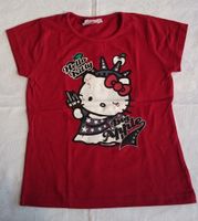 T-Shirt rot mit Hello Kitty-Motiv, Größe 128/134, Mädchen Sachsen-Anhalt - Raguhn Vorschau