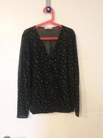 Bluse MNG Mango Gr. XS schwarz mit Sternen Niedersachsen - Westerstede Vorschau