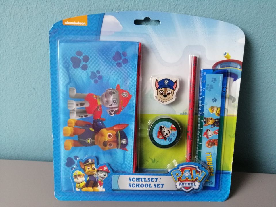 Paw Patrol ❤️ Schul-Set 5-tlg. ❤️ 4+ ❤️ NEU+OVP in Bernhardswald