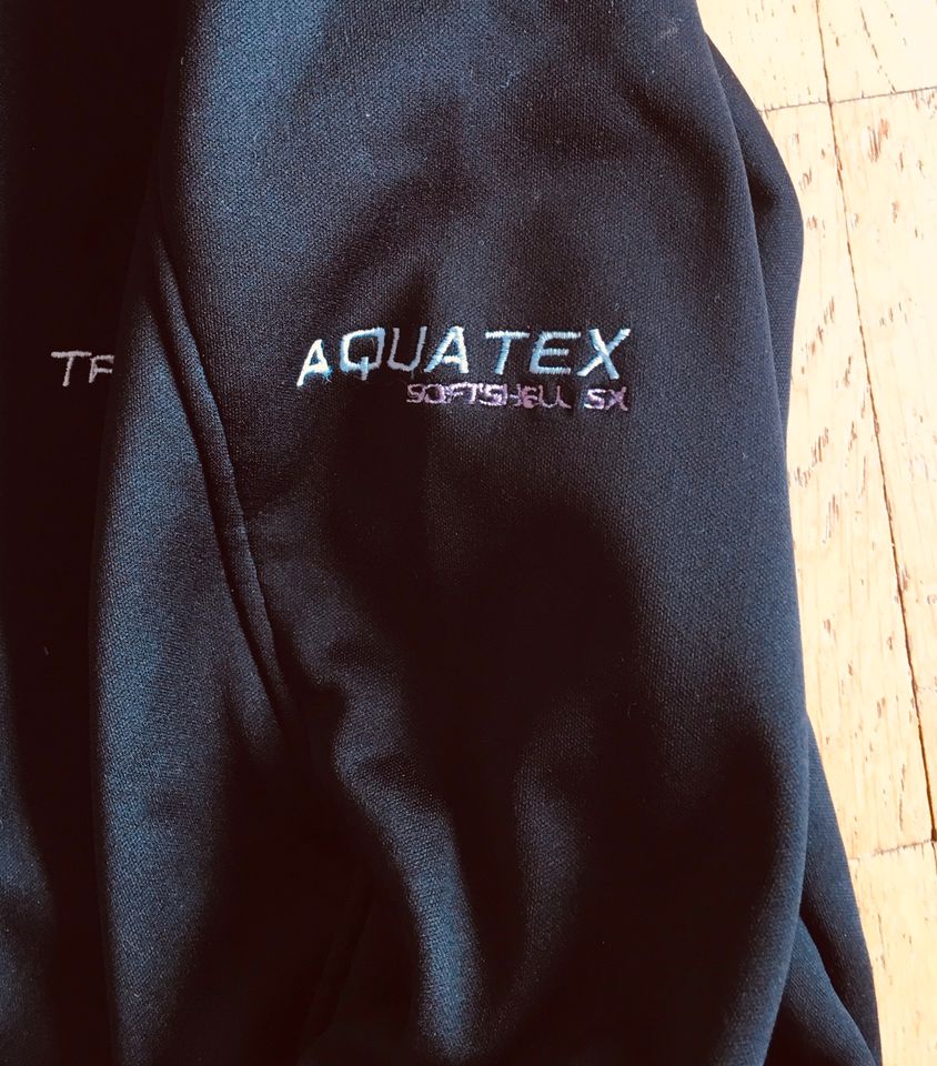 Softshell Jacke Aquatex v. TrueNorth Gr. 150 schwarz/rosa in Murnau am Staffelsee