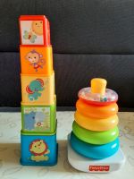 Stapelturm Stapelspiel Pyramide Farbringe Fisher Price Nordrhein-Westfalen - Stemwede Vorschau