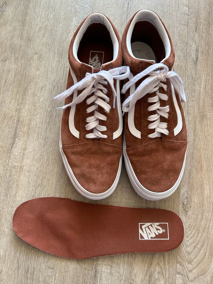 Vans old skool 2025 suede brown