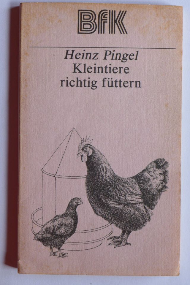 Fachbuch - Kleintiere richtig füttern (Heinz Pingel) in Hötensleben