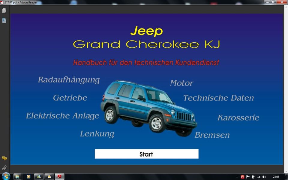 Jeep Cherokee KJ  Bj. 2002-08 Werkstattanleitung einf. ALLES ! in Köditz