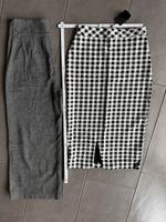 Hose Zara Rock reserved Karo culottes Marlene 7/8 Wolle Übergang Schleswig-Holstein - Bad Oldesloe Vorschau
