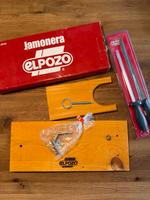 Jamonera elpozo Serrano Schinken Halter Messer Set Jamon Baden-Württemberg - Ketsch Vorschau