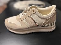 Sneaker beige gold Hessen - Fulda Vorschau