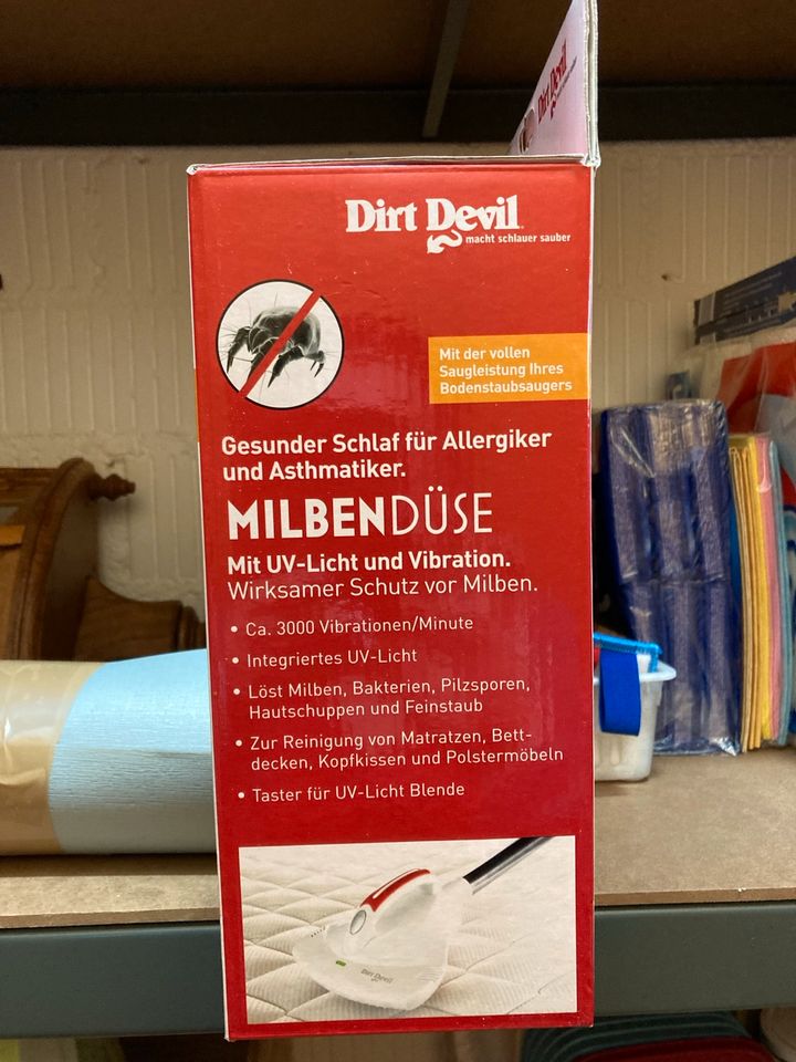 Milbendüse.  Neu in Steinheim