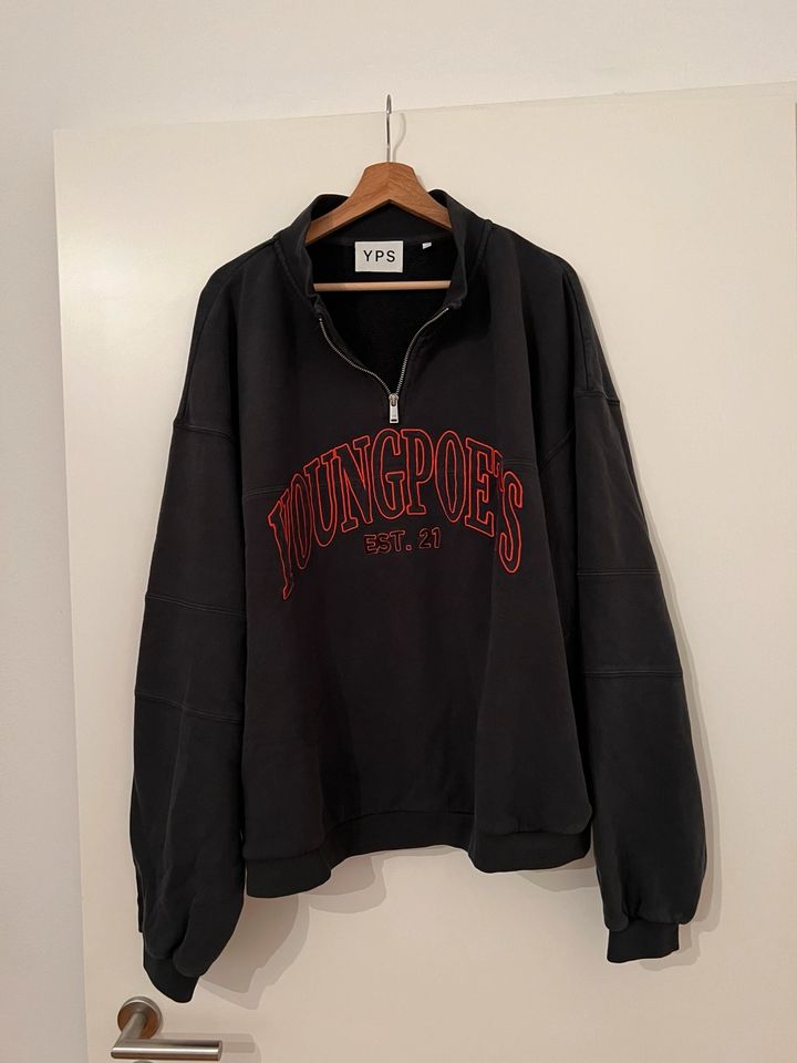 Young Poets Oversize Troyer Pullover M Hoodie Vintage in Frankfurt am Main