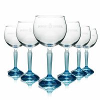 6x Bombay Sapphire Gin Glas Ballon Gläser Copa blau 68cl Cocktail Baden-Württemberg - Pforzheim Vorschau