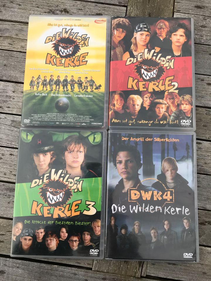 DVD Set - Die wilden Kerle 1-4 in Ratingen