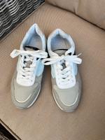 Damen Sneaker grau/hellblau Sachsen-Anhalt - Dessau-Roßlau Vorschau