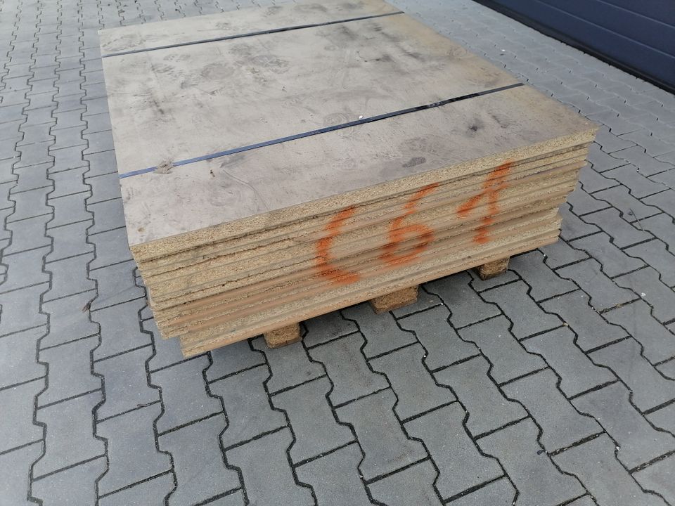 Spanplatten Bodenbelag Holzplatten Holzboden 38 mm Nr. C61B in Hesel