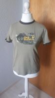 Jack Wolfskin T-Shirt Gr. S khaki olive beige Wolf Pfote outdoor Niedersachsen - Sande Vorschau