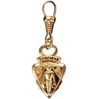 Gucci Golden 1980s Knight Bag Charm Pendant Taschenanhänfer Sachsen-Anhalt - Halle Vorschau