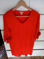 H&M Süßes Tunika Kleid Bluse Schleife Viskose knall Orange Gr. 44 Nordrhein-Westfalen - Tönisvorst Vorschau