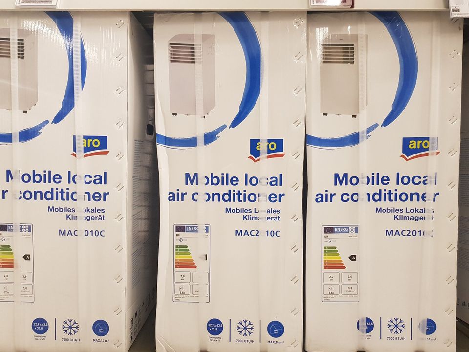 ☆☆NEU☆☆ Mobiles Klimagerät / Klimaanlage 7000 BTU/h (2000 Watt) in Berlin