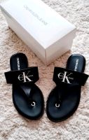 Neue schöne Schwarze Damen Sandalen in 41 von Calvin Klein Jeans Hessen - Bad Emstal Vorschau