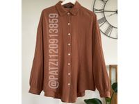 Sassyclassy Musselin Bluse Hemd oversized Boho nougat cafelatte Baden-Württemberg - Freiburg im Breisgau Vorschau