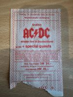 ÄC/DC konzert 1982 Dortmunder Westfalenhalle Niedersachsen - Georgsmarienhütte Vorschau