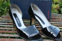 eleganter Pumps in Lackleder vorne offen FB schw von Peter Kaiser Niedersachsen - Jever Vorschau
