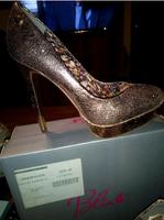 Pumps High Heels Gr.40 rosëgold crackle metallic BLINK Neu Bayern - Augsburg Vorschau