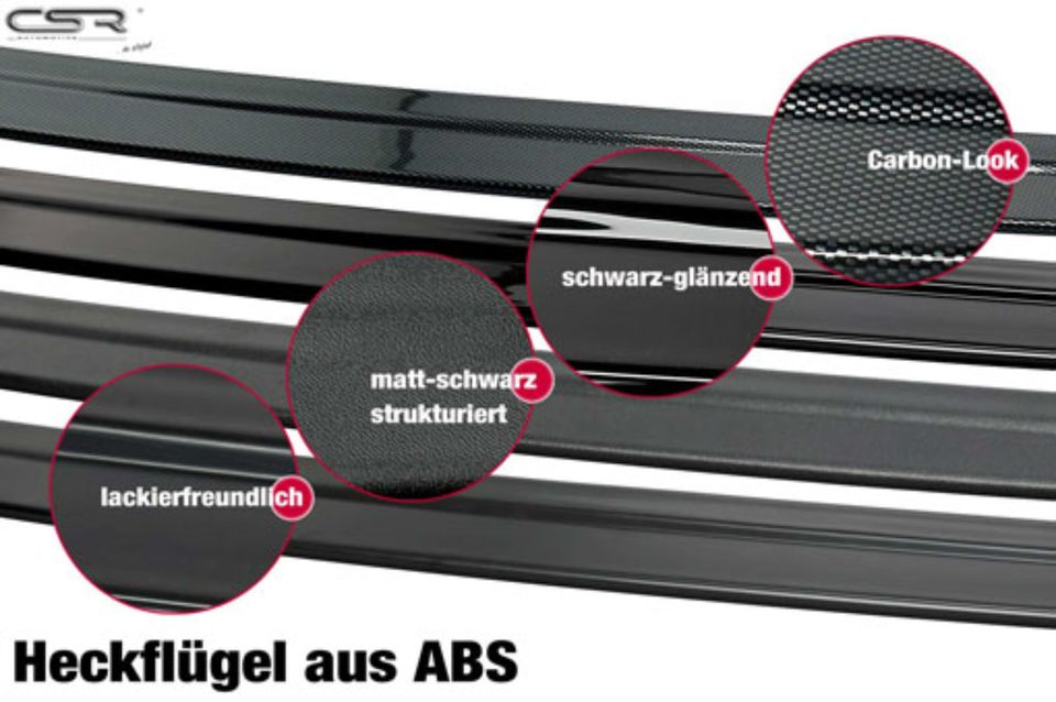 Heckflügel Skoda Octavia III (Typ 5E) +RS schwarz Glanz in Bruchhausen-Vilsen