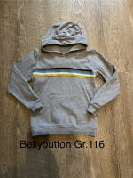 neuwertig Bellybutton Hoodie Gr. 116 grau junge Sweatshirt Pulli Niedersachsen - Bohmte Vorschau