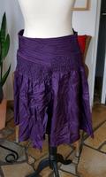100% Seide Rock MNG Mango lila Violett 34 XS S Altona - Hamburg Blankenese Vorschau