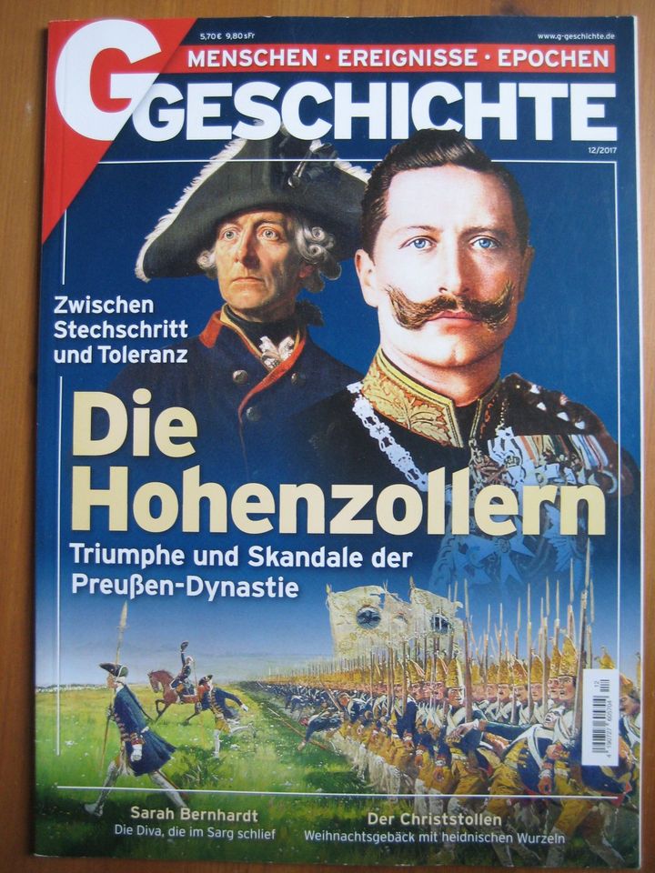 Zeitschrift G/Geschichte 12/2017 Die Hohenzollern in Schweinfurt