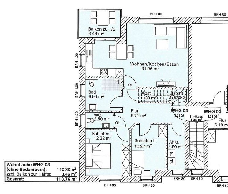 Neubau GEG 2020/ Standard/ KFWG 55e ! Exklusive Wohnung in Lohne zu verkaufen! in Lohne (Oldenburg)