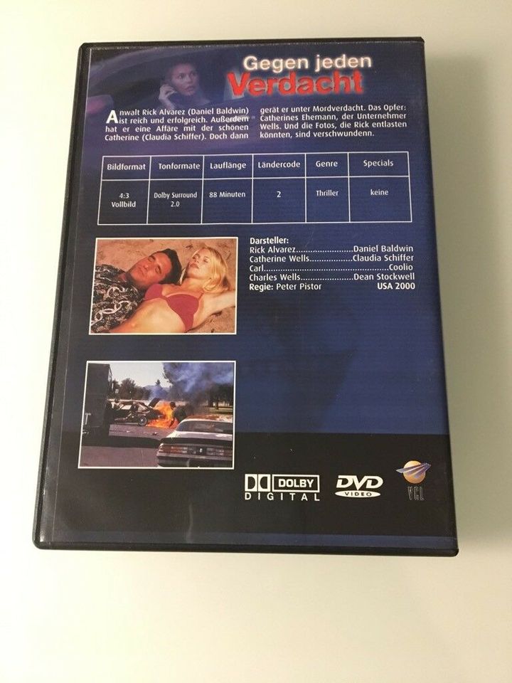 DVD - Gegen jeden Verdacht in Hilpoltstein