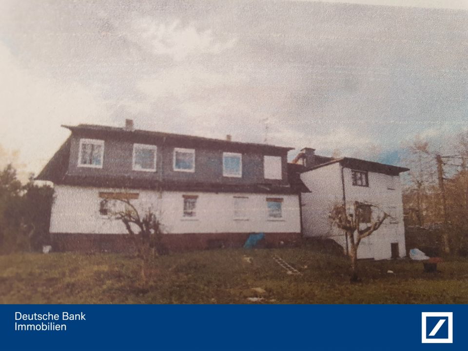 Zwangsversteigerung -Wohnhaus mit eigenständigem Anbau in Gleimenhain- provisionsfrei für Ersteher! in Kirtorf