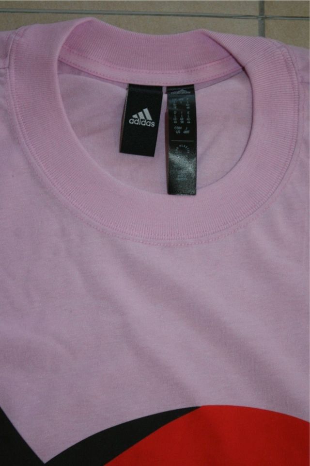 NEU ADIDAS MARIMEKKO Shirt Gr. L unikko bunt Mohnblume rosa in Ascheberg