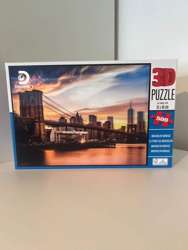 3D Puzzle Brooklyn Bridge in Hamburg