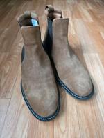 Clarks Clarkdale Hall Braun Suede Gr. 41 Chelsea Boots Desert Sachsen-Anhalt - Halle Vorschau