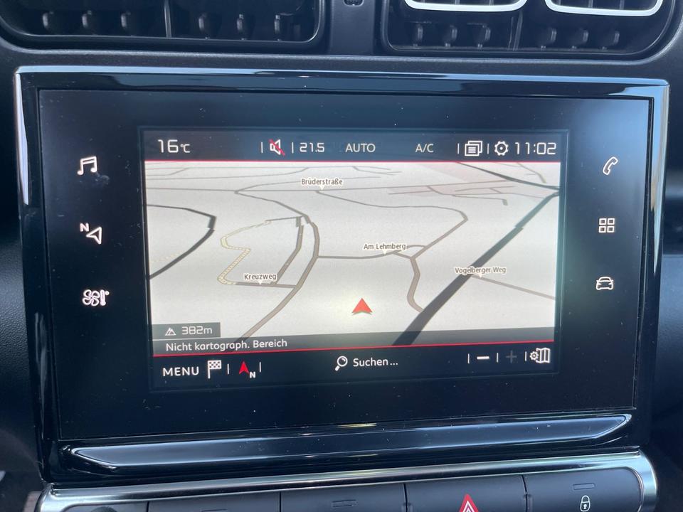 Citroën C3 Aircross Shine 1.2 Klima Navi Panorama 8x Alu in Lüdenscheid