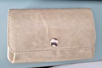 Handmade Portemonnaie Leder elfenbein Geldbörse Geldbeutel beige Köln - Chorweiler Vorschau