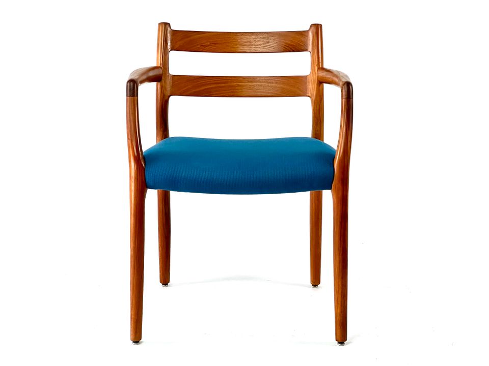 70er Niels Møller Teak Armlehnstuhl Armchair # 67 Danish Design in Ingersheim