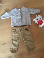 Mädchen Set Zara + H&M Jacke + Hose Gr 62/68 Bayern - Hirschau Vorschau