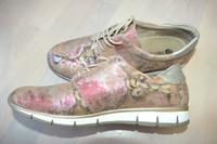Halbschuhe, Sneaker, Gr. 41, rosé beige metallic, Remonte, Leder West - Unterliederbach Vorschau