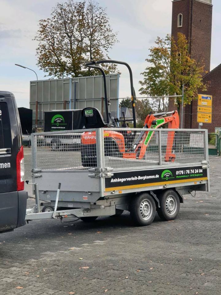 Kubota Minibagger 1,1t - Mieten -Leihen - U10-5 - Microbagger in Bergkamen