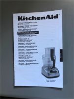 KITCHEN AID - ARTISAN-Zubehör incl. Bedienungsanleitung + Rezepte Bayern - Augsburg Vorschau