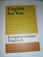 Buch - Lehrbuch Englisch for You - Lernwortschatz Englisch - 1985 Thüringen - Lucka Vorschau
