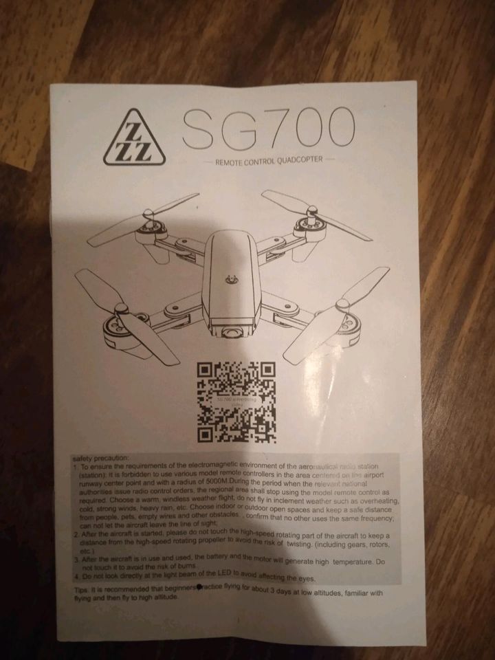 Drohne SG 700 in Nieheim