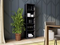 NEU Bücherregal Standregal Mehrzweckregal 60x182x30cm schwarz Wuppertal - Barmen Vorschau