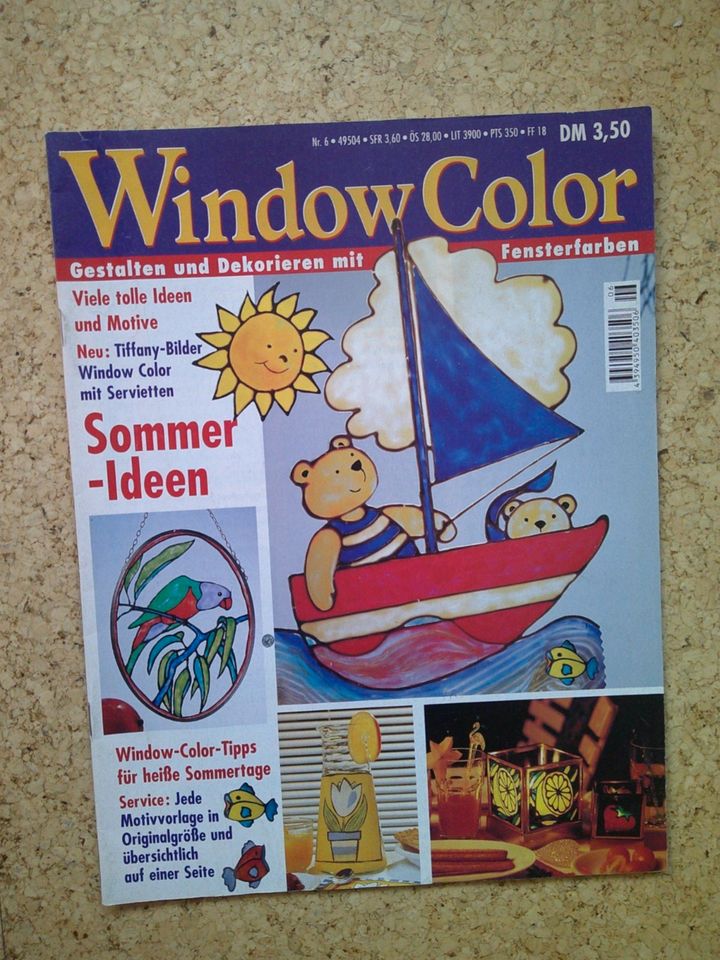 Window Color Zeitschriften Blumen Tiere Sommer Kinder Ostern in Oberhausen