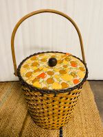 Retro vintage Shabby Apfel Nähkorb Korb Wäschekorb Kiste körbchen Düsseldorf - Gerresheim Vorschau